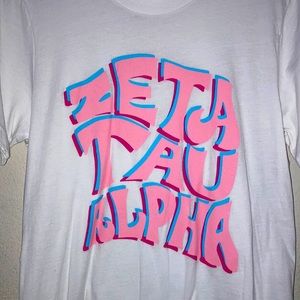 Zeta tau alpha shirt - small